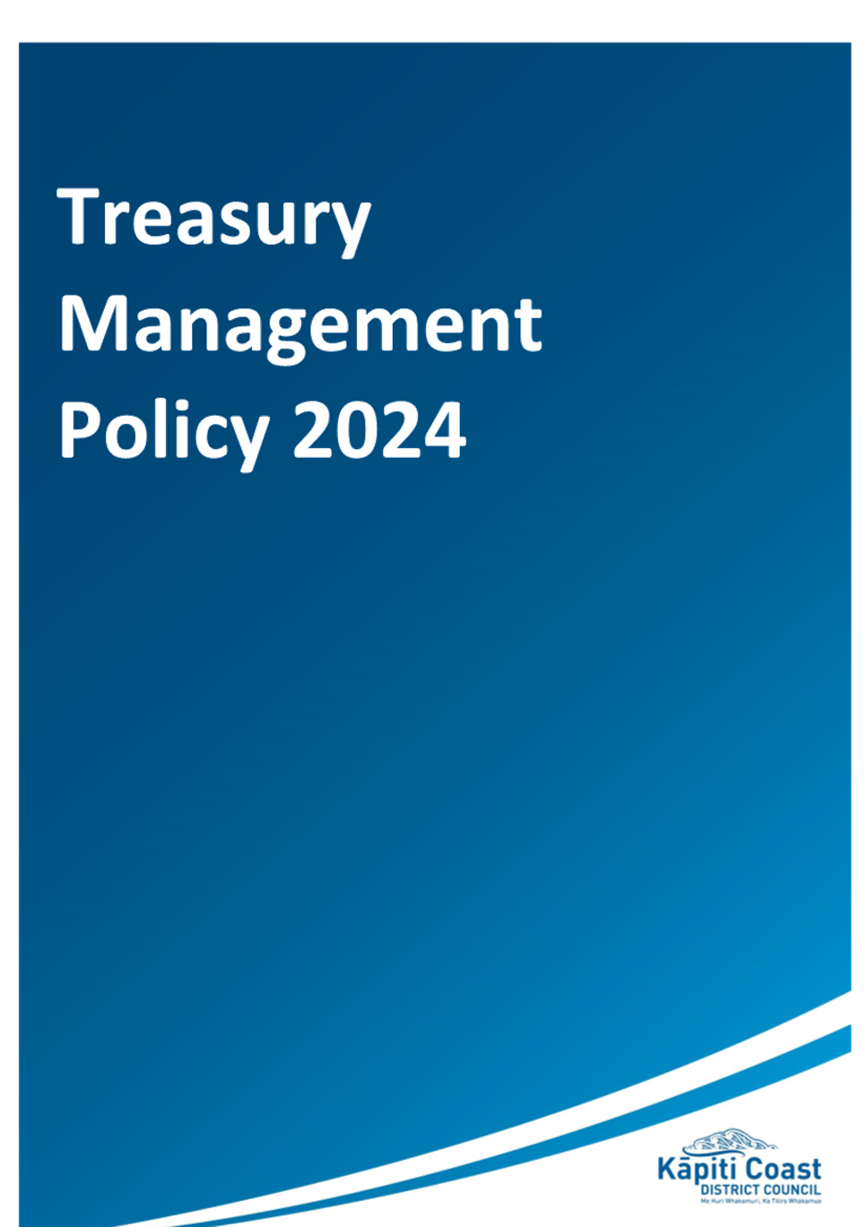 A blue and white cover

Description automatically generated