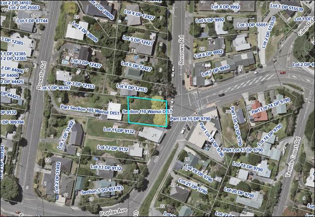 A aerial view of a neighborhood

Description automatically generated